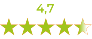 4,7 Sterne - derzeitige kununu-Bewertung (kununu-Score) der sbc soptim business consult GmbH